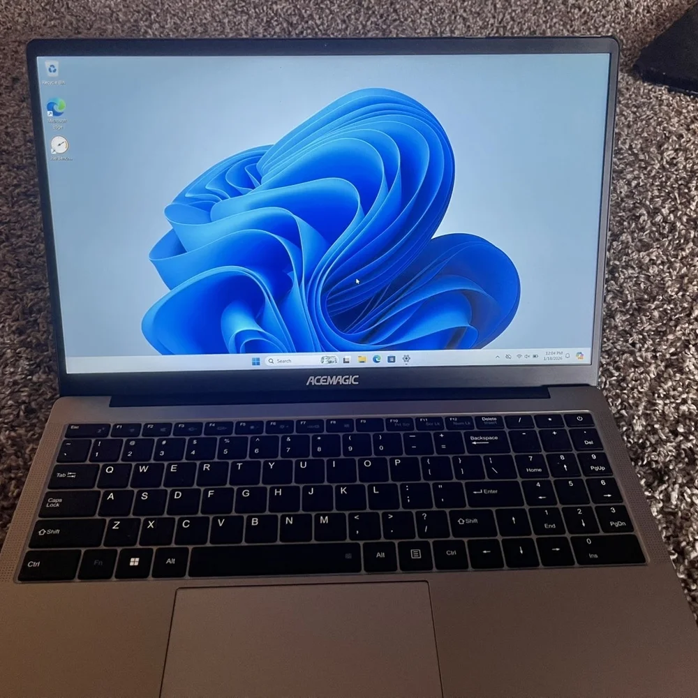 Magic Silver Laptop